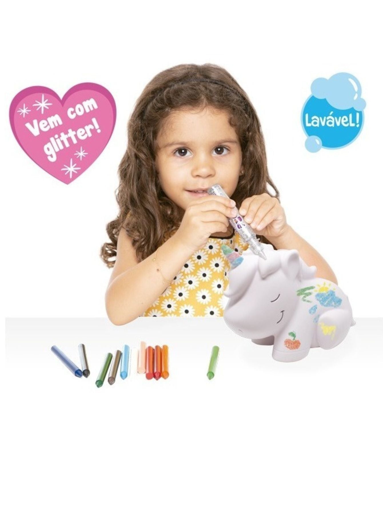 Meu Primeiro Cofrinho Unicórnio - Toyster Meu Primeiro Cofrinho Unicórnio - Toyster